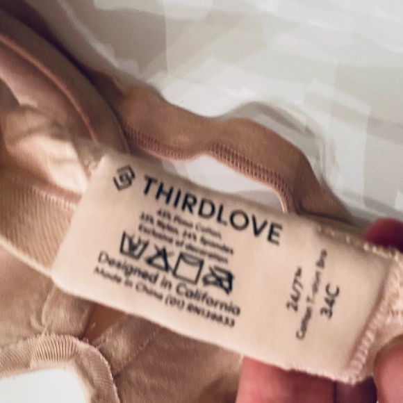 ThirdLove 24/7 Cotton T-Shirt Bra - Picture 3 of 3